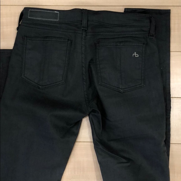 Rag & Bone Grey Black Shoreditch Jeans - Picture 6 of 6